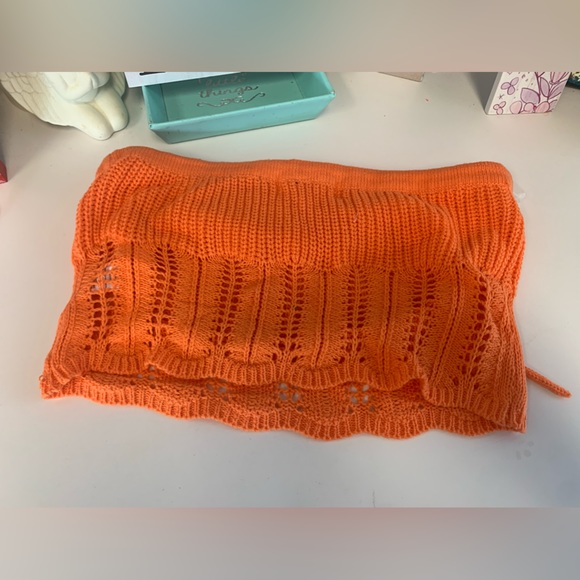 5 for $25- NWT Size Large Jolie and Joy Orange Tank Top - Picture 5 of 10